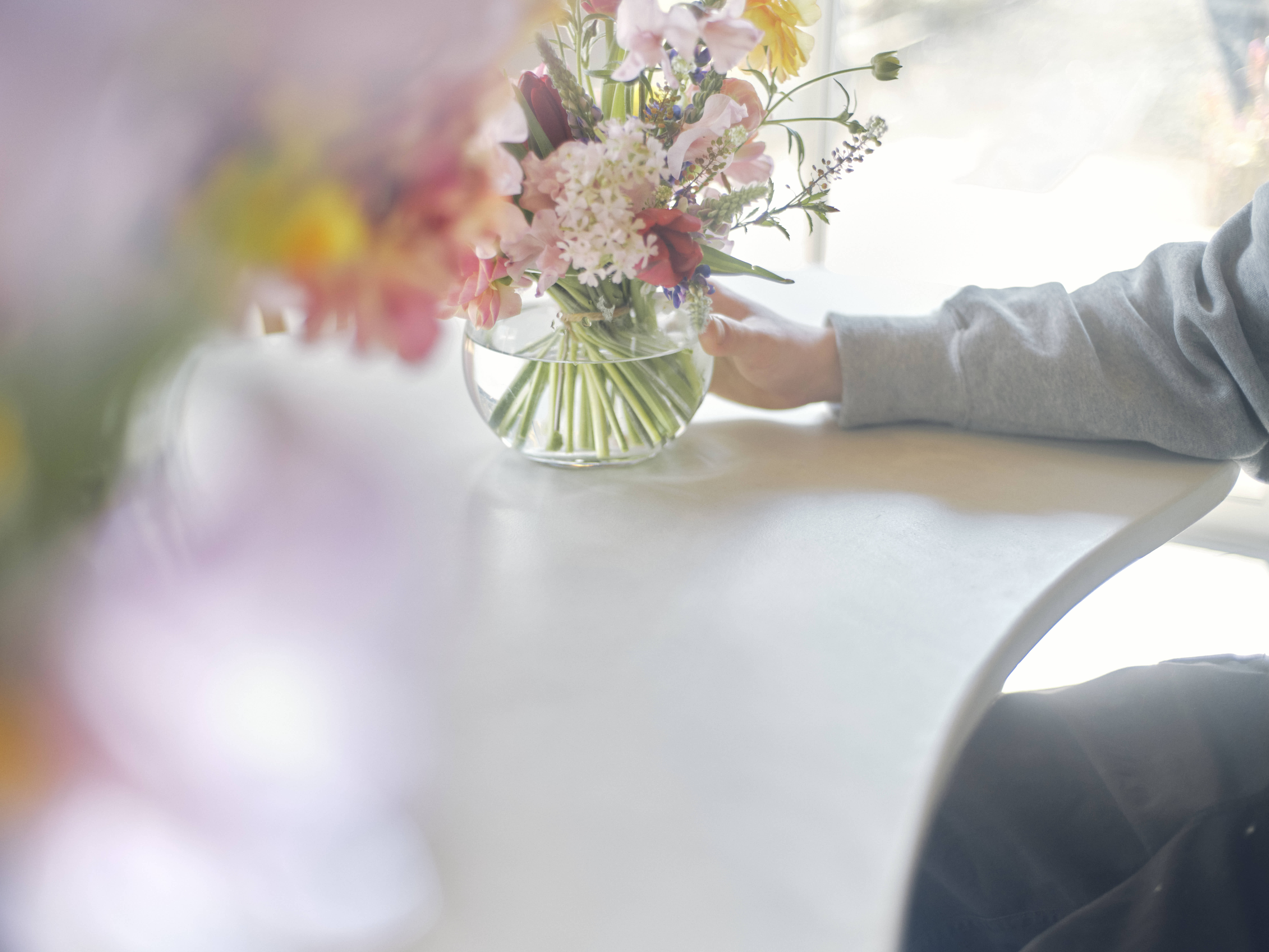 花を飾るイメージ